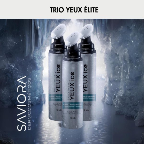 Yeux Ice - 3 Frascos - 15 ml